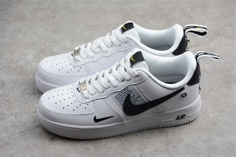 nike air force 1 low 07 sneakers wit-zwart|nike air force 1'07 men.